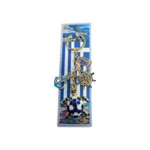 Tourist keychain Souvenir - Set 12pcs - Greece - 227909