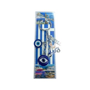 Tourist keychain Souvenir - Set 12pcs - Greece - 227937