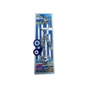 Tourist keychain Souvenir - Set 12pcs - Greece - 227938