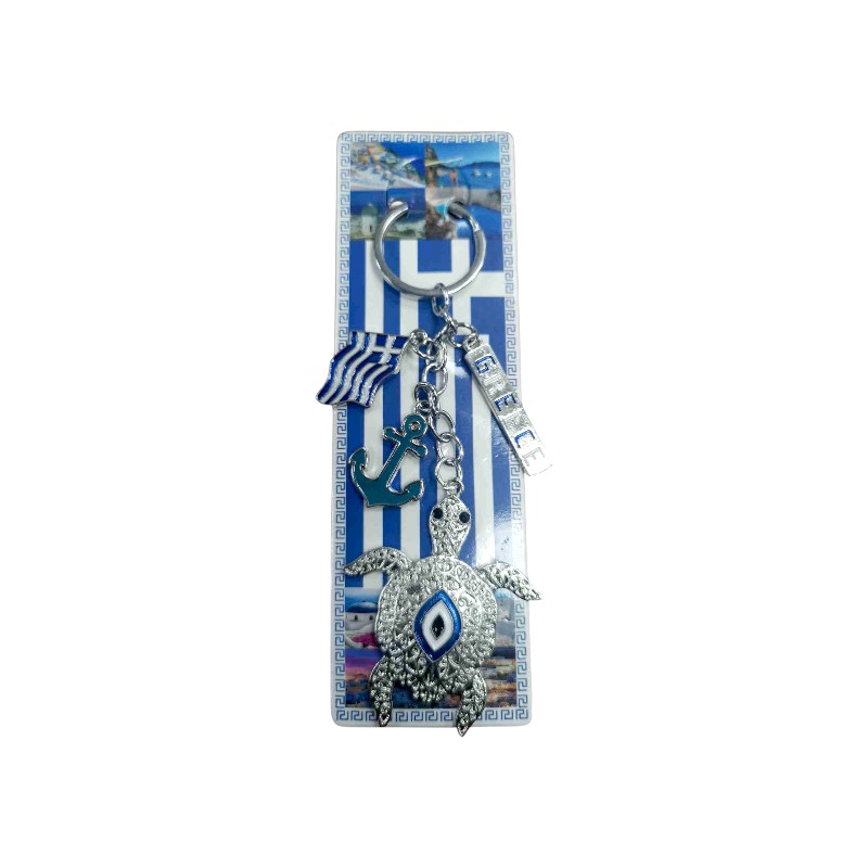 Tourist keychain Souvenir - Set 12pcs - Greece - 227939