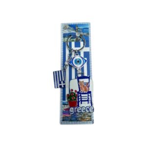 Tourist keychain Souvenir - Set 12pcs - Greece - 227940