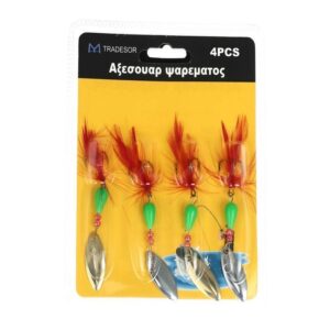 Artificial bait with hooks - 4pcs - 830619