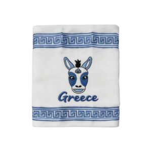 Πετσέτα Souvenir με κέντημα - Σετ 12pcs - Greece - 416389