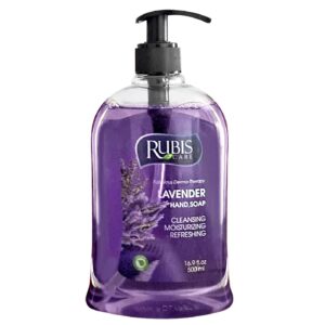 Υγρό Κρεμοσάπουνο Rubis Λεβάντα με Αντλία 500ml 4teen4ty 25139