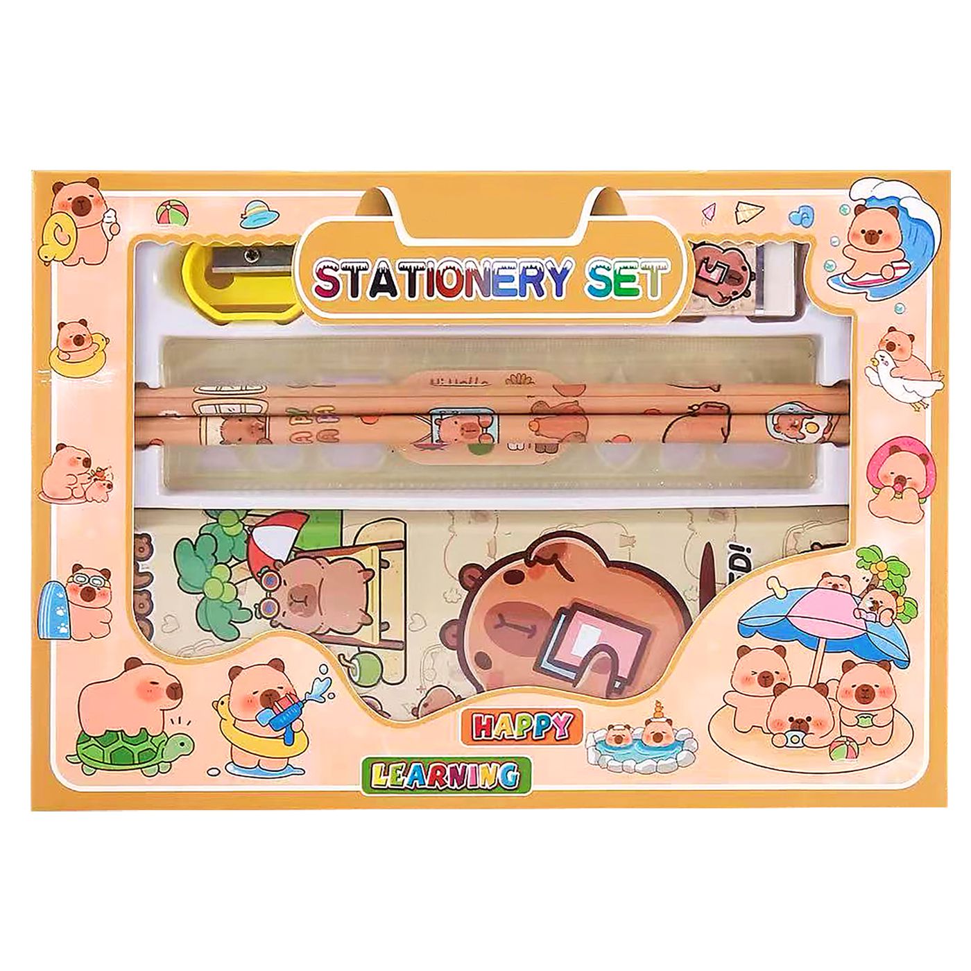 Σχολικό σετ Καστοράκια 22x15cm JustNote 703637