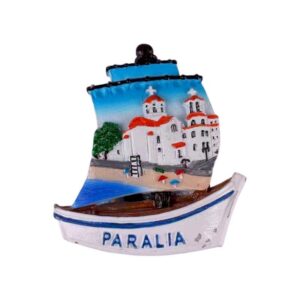 Tουριστικό μαγνητάκι Souvenir – Σετ 12pcs - Paralia - 678101