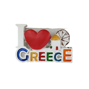 Tουριστικό μαγνητάκι Souvenir - Σετ 12pcs - Greece - 678223