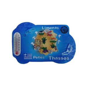Tουριστικό μαγνητάκι Souvenir – Σετ 12pcs - Thassos - 678407