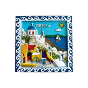 Tουριστικό μαγνητάκι Souvenir - Σετ 12pcs - Greece - 678505
