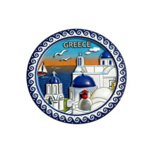 Tουριστικό μαγνητάκι Souvenir - Σετ 12pcs - Greece - 678545