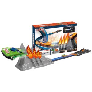Πίστα Αυτοκινήτων με Εκτοξευτήρα 29,5x19,5x6cm ToyMarkt 88901