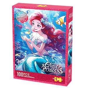 Παζλ 100 τεμ Γοργόνα 29x21x4cm ToyMarkt 891929