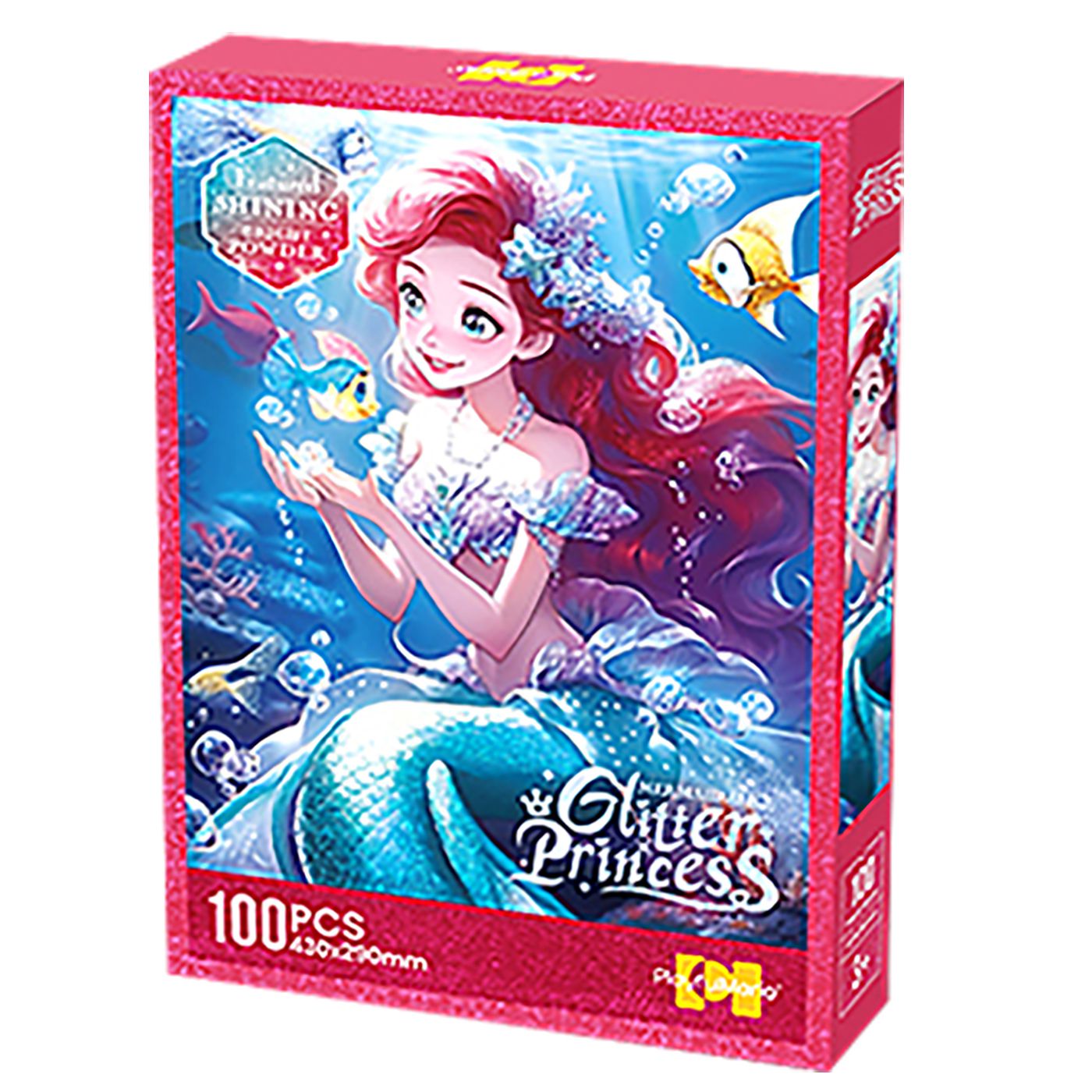 Παζλ 100 τεμ Γοργόνα 29x21x4cm ToyMarkt 891929