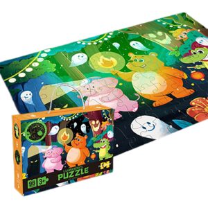 Παζλ 96 τεμ Φαντάσματα. Φωσφορίζει 26x19,5x6cm ToyMarkt 891931