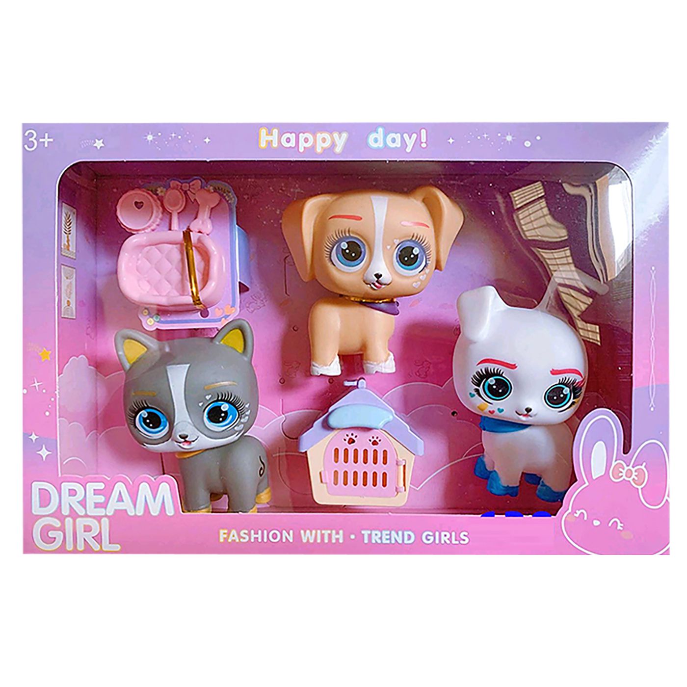 Σκυλάκια με Αξεσουάρ 30x20x7,5cm ToyMarkt 922131 - Image 2