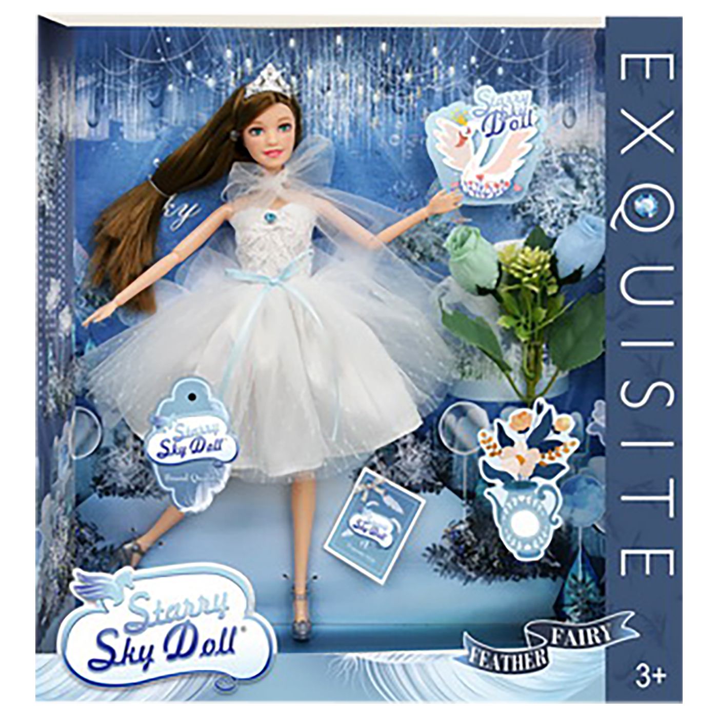 Κούκλα Νύφη με Στέμμα 34x32x6,5cm ToyMarkt 922133