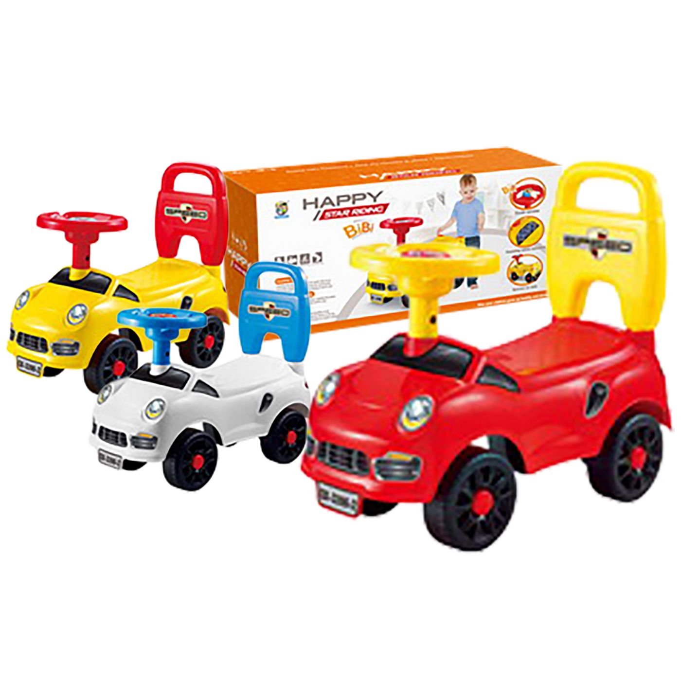 Αυτοκινητάκι Περπατούρα 49,5x21,5x17,5cm ToyMarkt 941149 - Image 2