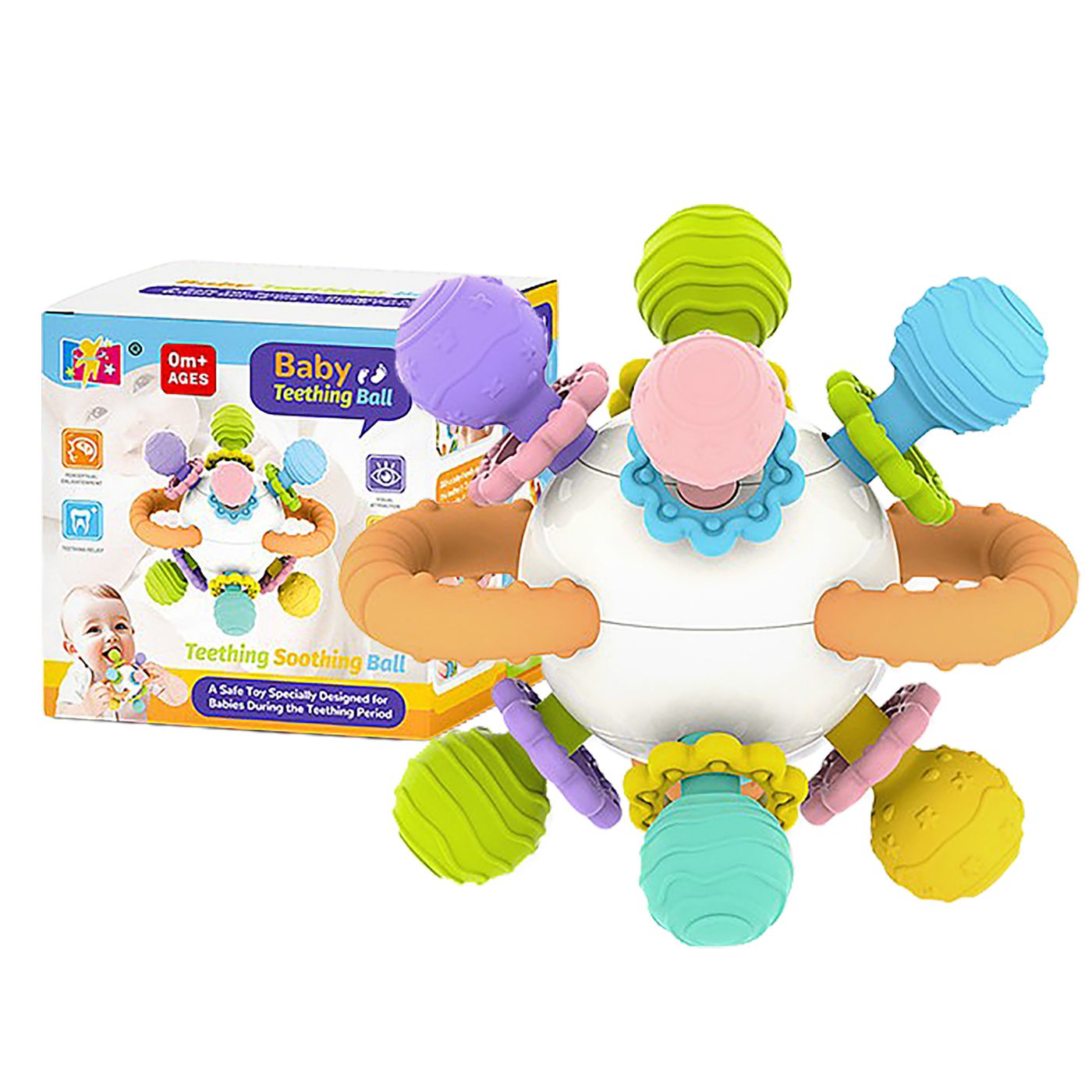 Μπάλα Μπεμπέ 9,5x9,5x8,5cm ToyMarkt 941150 - Image 2