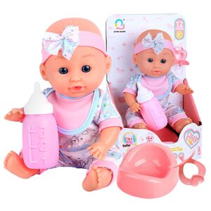 Μωρό με Ήχους & Αξεσουάρ 28x17x12,3cm ToyMarkt 98270