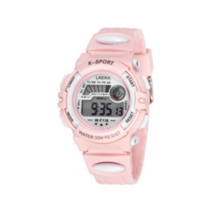 Παιδικό ψηφιακό ρολόι χειρός - WF118 - Lasika - 115145 - Light Pink