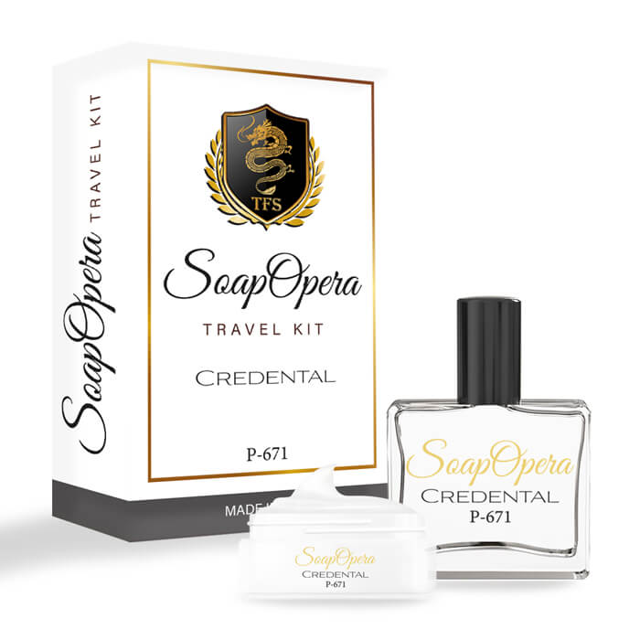 TFS σετ ρασάτουρα travel kit Soap Opera Credental