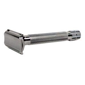 RazoRock safety razor Recurve RC100 with Hollow Long HD stainless steel handle